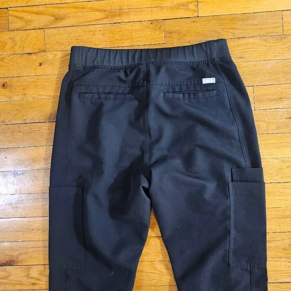 Figs Mens Small Blue Axim Cargo Technical Scrub Pants